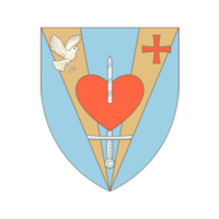 Marian Catechists Apostolate coat of arms logo.