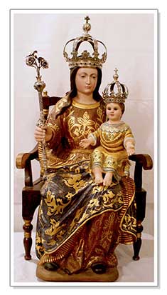 Our Lady of Europe, statue